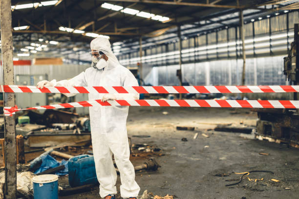 Professional Biohazard technician working in Ferndale, WA